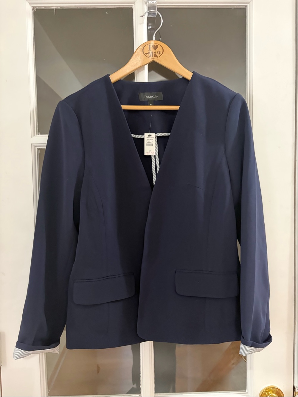 Talbots Blazer/Jacket - Size 12 - NWT -  Navy